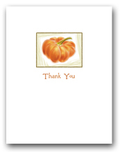 Small Pumpkin in Box Thank You